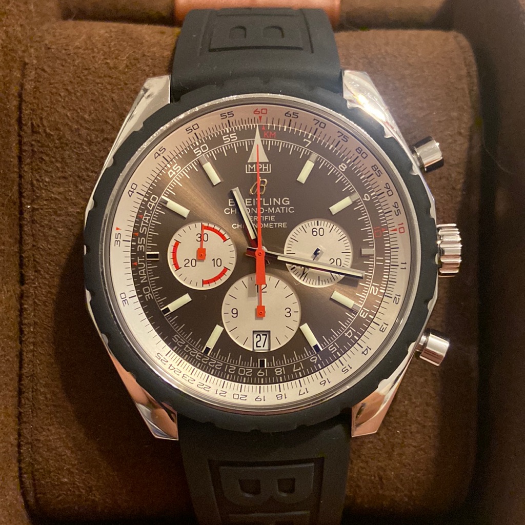 Breitling ChronoMatic Chronograph Watch